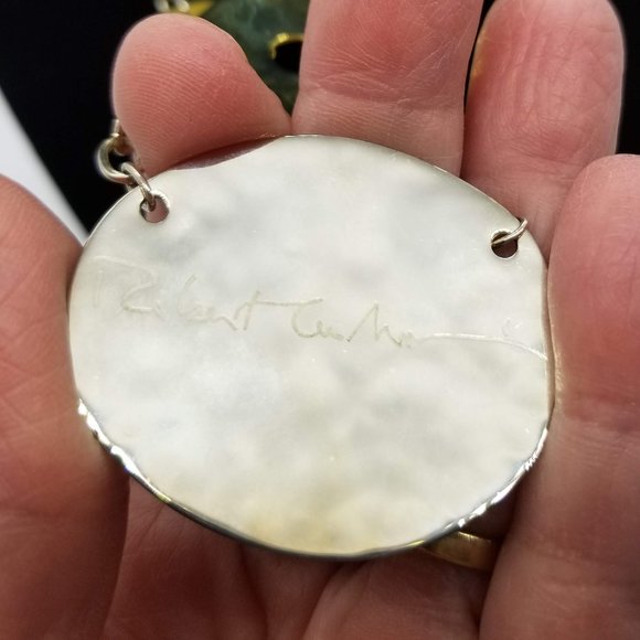 RLM Studio Sterling & Brass Signature Necklace - Picture 3 of 6